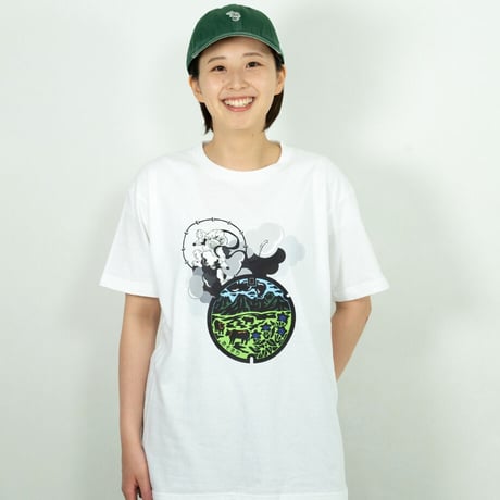 阿蘇市 マンホールTシャツ