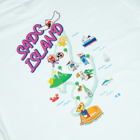 佐渡市 マンホールTシャツ（佐渡ポップ）