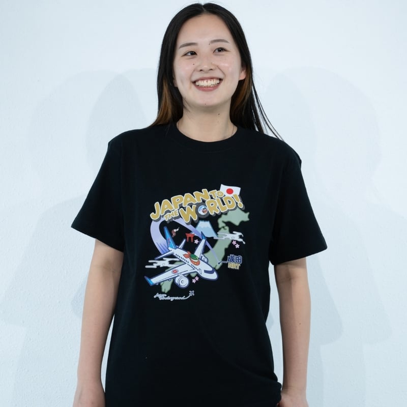 成田空港 マンホールTシャツ（クウタン） | JAPAN UNDERGROUND