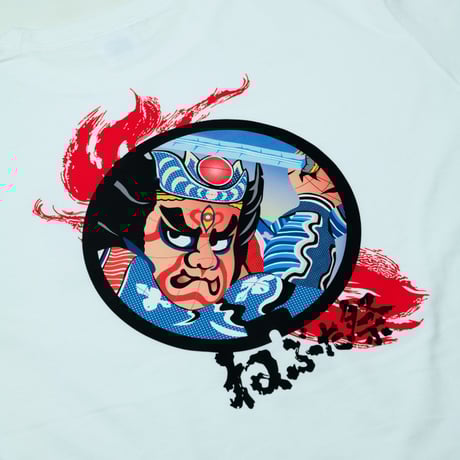 青森市 マンホールTシャツ（武者）