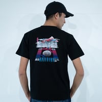 東京都 マンホールTシャツ（渋谷ブラック）