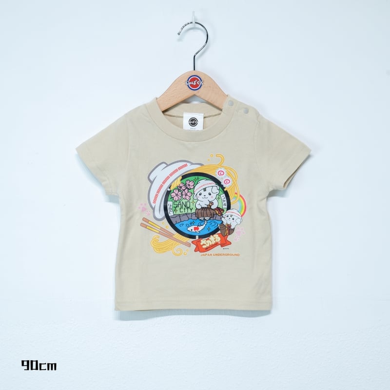 佐野市 マンホールTシャツ（さのまる）キッズサイズ | JAPAN UNDERGROUND