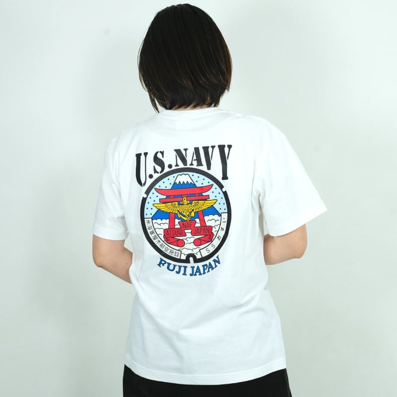 厚木米軍、カーキ ロゴ入り Tシャツ。 サイズ XL　です。 6.1 oz ガーメントダイポケットTシャツ | メンズ | 1枚 | 6030