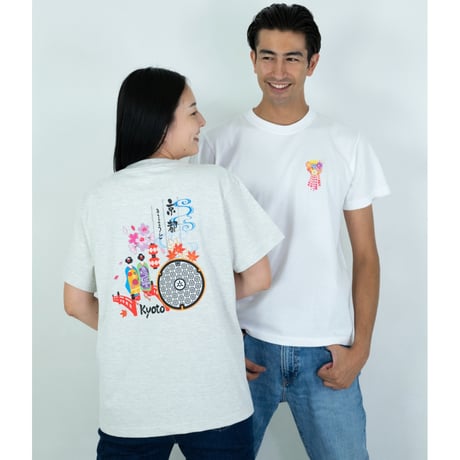 京都市 マンホールTシャツ（舞妓さん）