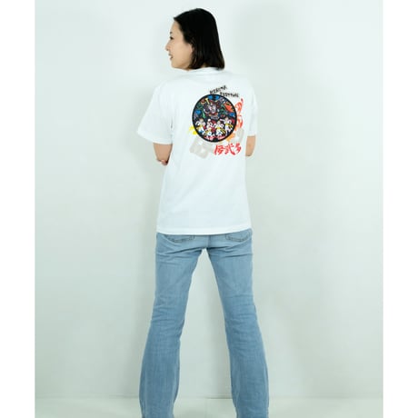 青森市 マンホールTシャツ（佞武多と跳人）