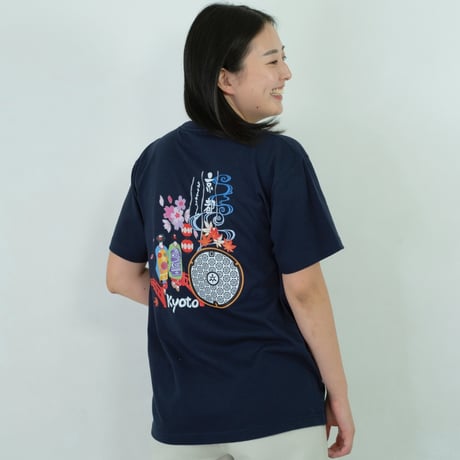 京都市 マンホールTシャツ（舞妓さん）