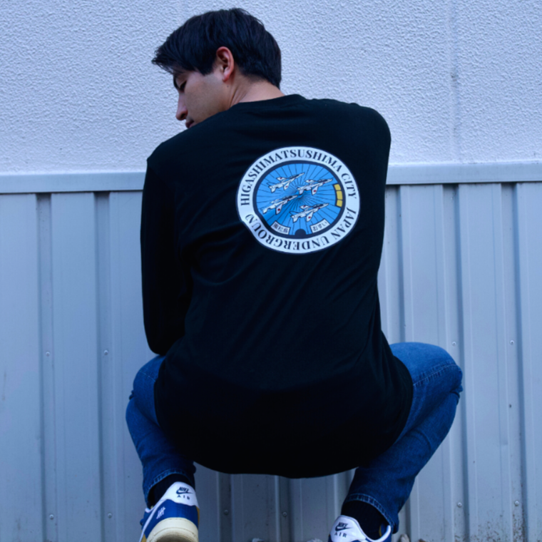 バックプリント 東松島市 ロングTシャツ | JAPAN UNDERGROUND