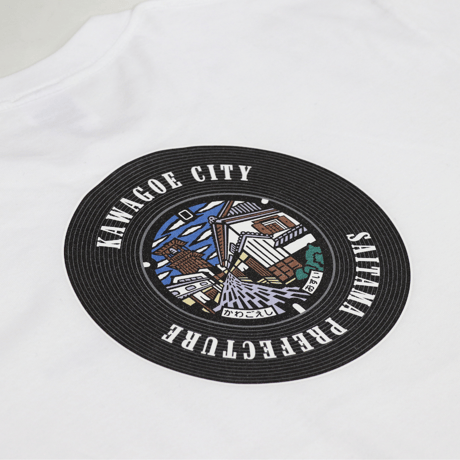 バックプリント 川越市 マンホールTシャツ