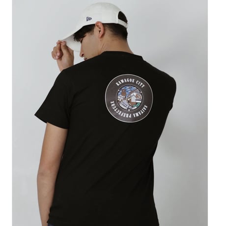 バックプリント 川越市 マンホールTシャツ