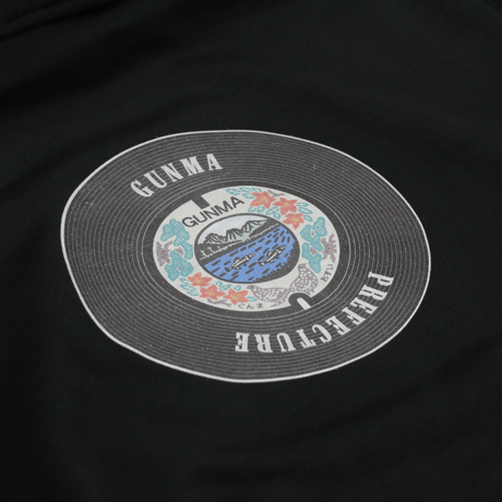 【数量限定】バックプリント 群馬県 マンホールパーカー（Hoodie）