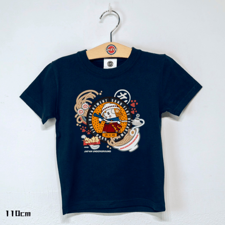 佐野市 マンホールTシャツ（火消しさのまる）キッズサイズ