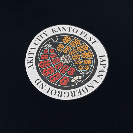 秋田市 マンホールTシャツ