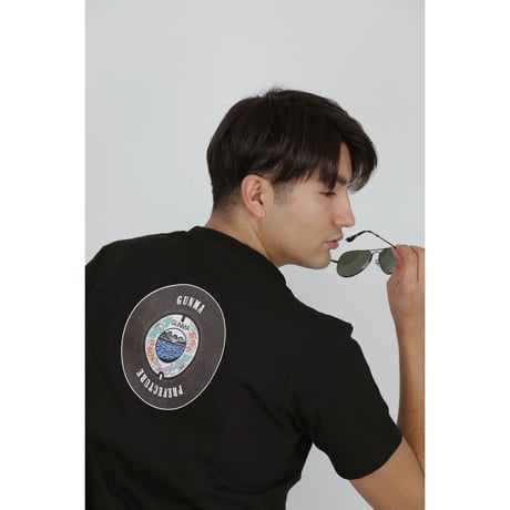 バックプリント 群馬県 マンホールTシャツ