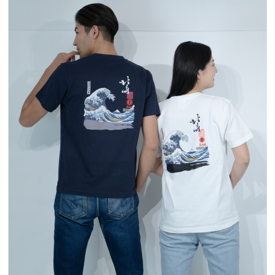 東京都墨田区 マンホールTシャツ（神奈川沖浪裏） | JAPAN UNDERGROUND