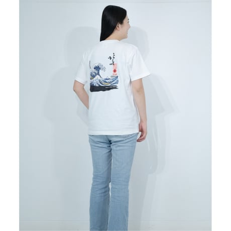 東京都墨田区 マンホールTシャツ（神奈川沖浪裏）