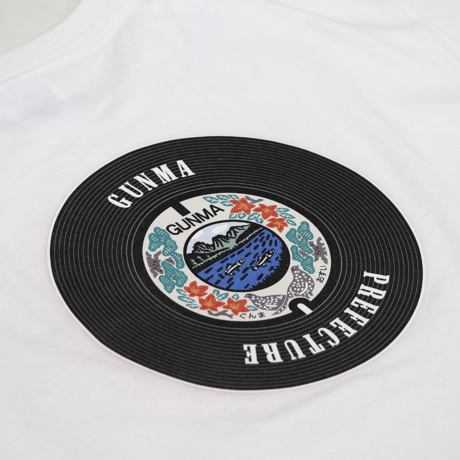 バックプリント 群馬県 マンホールTシャツ