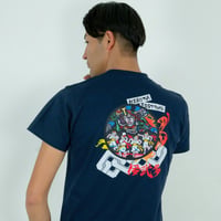 青森市 マンホールTシャツ（佞武多と跳人）