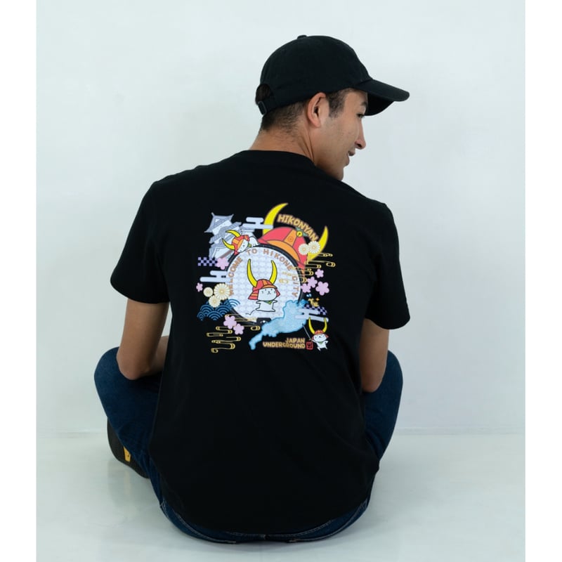 彦根市 マンホールTシャツ（ひこにゃん） | JAPAN UNDERGROUND