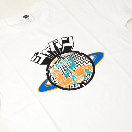 明石市 マンホールTシャツ
