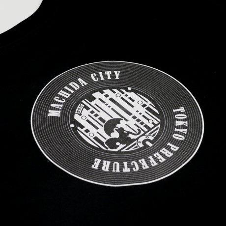 バックプリント 町田市 マンホールTシャツ
