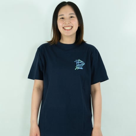 横浜市 マンホールTシャツ（ブルーライト）