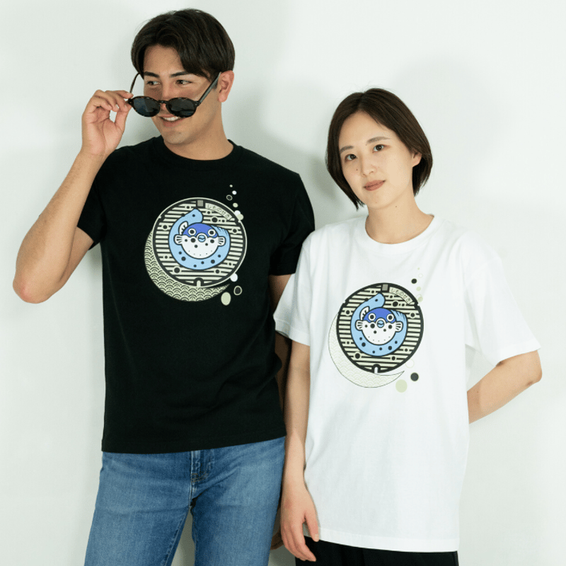 下関市 マンホールTシャツ | JAPAN UNDERGROUND 下関市 マンホールTシャツ | JAPAN UNDERGROUND