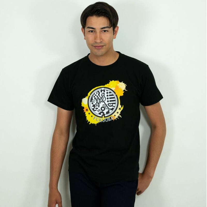 福岡市 マンホールTシャツ | JAPAN UNDERGROUND 福岡市 マンホールTシャツ | JAPAN UNDERGROUND