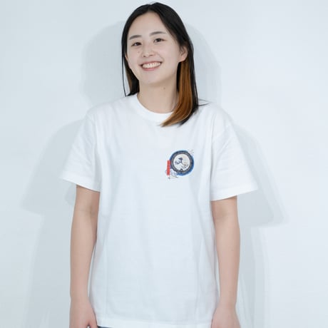 東京都墨田区 マンホールTシャツ（神奈川沖浪裏）