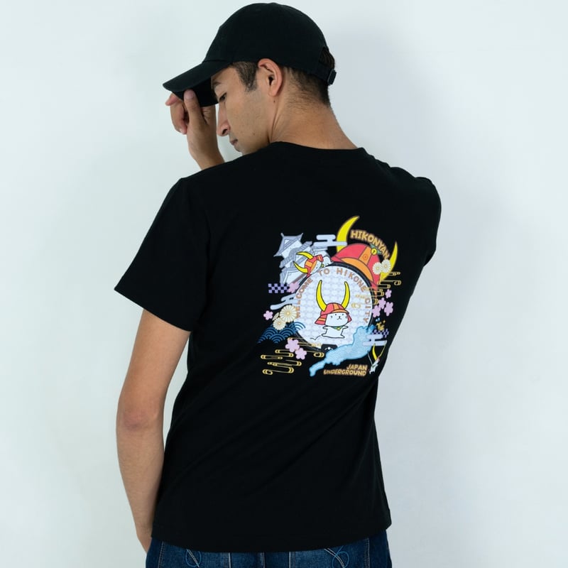 彦根市 マンホールTシャツ（ひこにゃん） | JAPAN UNDERGROUND