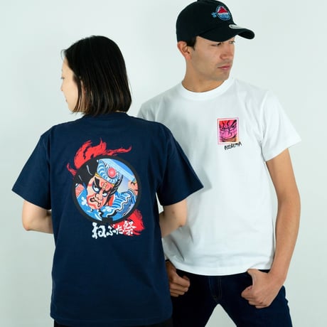 青森市 マンホールTシャツ（武者）