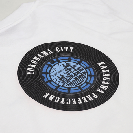 バックプリント 横浜市 マンホールTシャツ