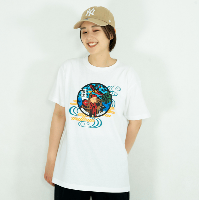 岡山市 マンホールTシャツ | JAPAN UNDERGROUND 岡山市 マンホールTシャツ | JAPAN UNDERGROUND