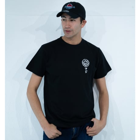 富士宮市 マンホールTシャツ（富士と桜）
