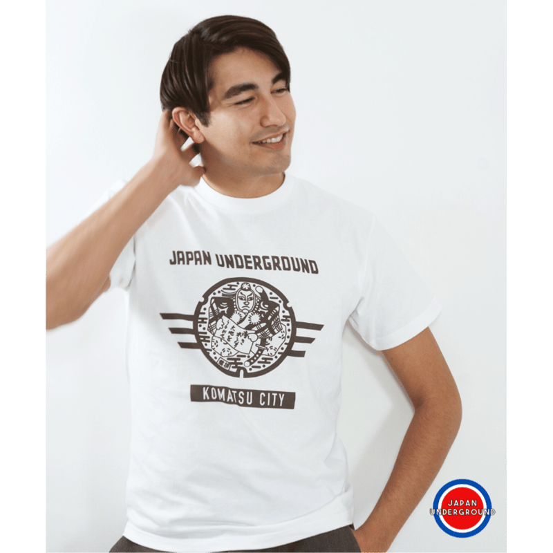 小松市 マンホールTシャツ | JAPAN UNDERGROUND