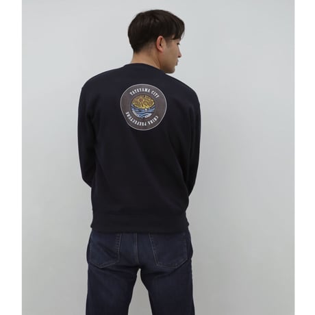 【数量限定】バックプリント 館山市 マンホールトレーナー（Sweatshirt）