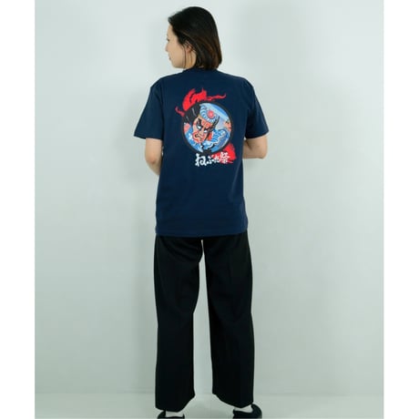 青森市 マンホールTシャツ（武者）