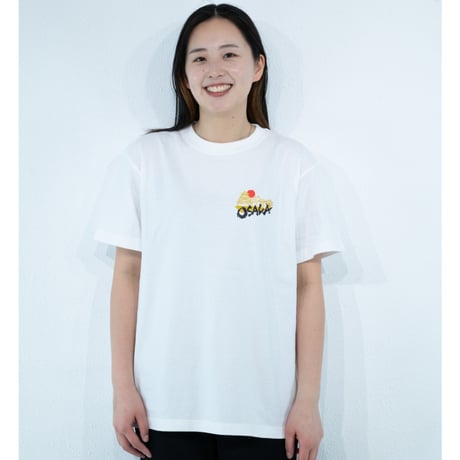 大阪市 マンホールTシャツ（ホワイト）