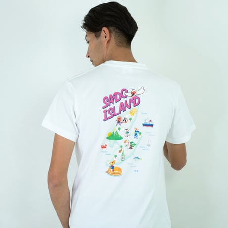 佐渡市 マンホールTシャツ（佐渡ポップ）
