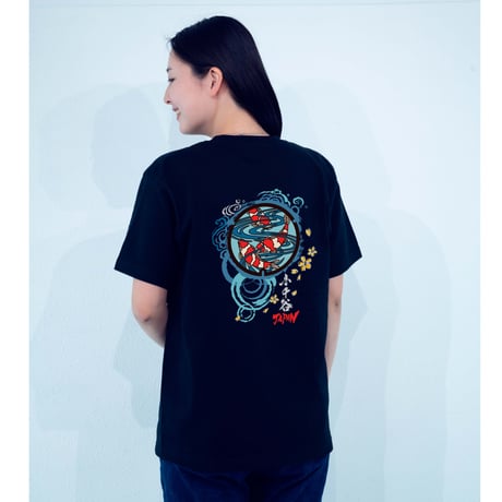小千谷市 マンホールTシャツ（錦鯉）
