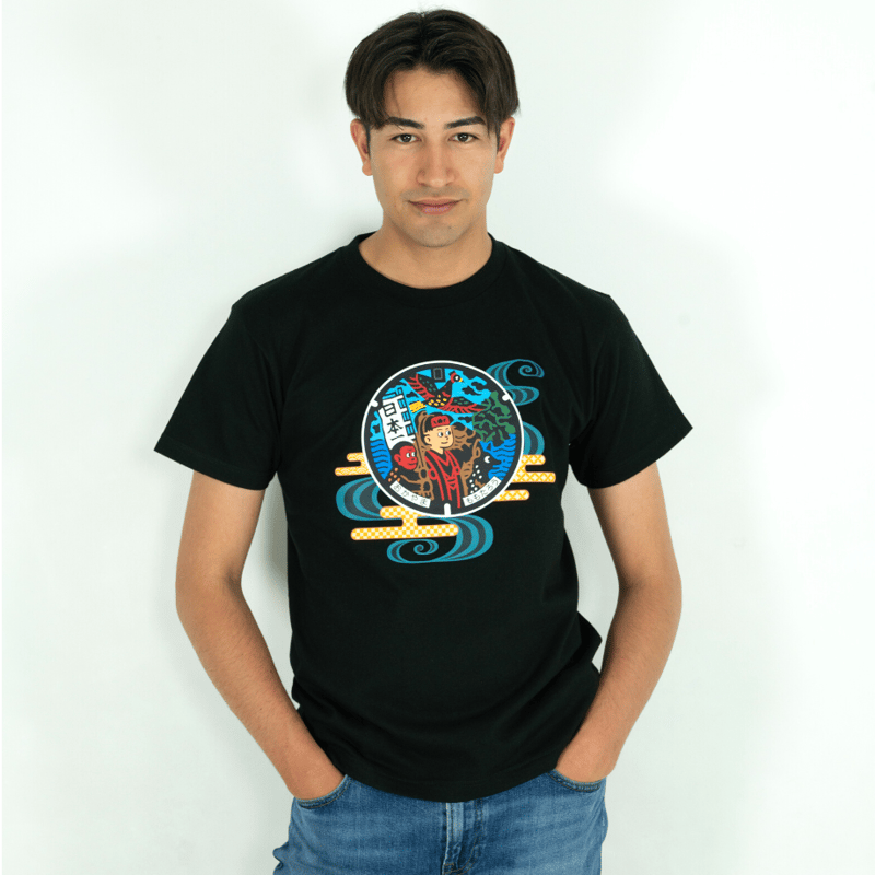 岡山市 マンホールTシャツ | JAPAN UNDERGROUND 岡山市 マンホールTシャツ | JAPAN UNDERGROUND