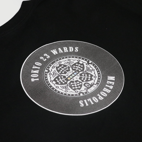 バックプリント 東京都 マンホールTシャツ