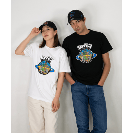 生駒市 マンホールTシャツ（未来都市）