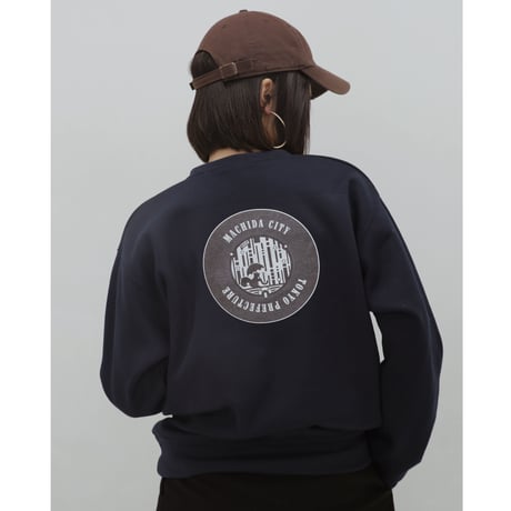 【数量限定】バックプリント 町田市 マンホールトレーナー（Sweatshirt）