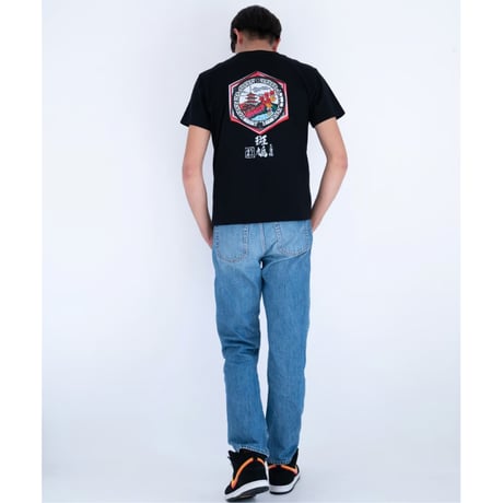 斑鳩町 マンホールTシャツ（三重塔）