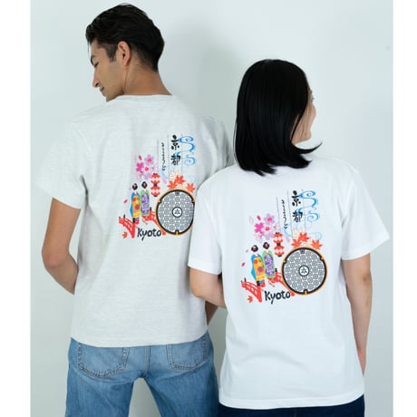 京都市 マンホールTシャツ（舞妓さん）