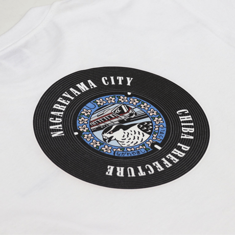 バックプリント 流山市 マンホールTシャツ