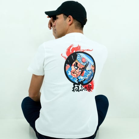 青森市 マンホールTシャツ（武者）