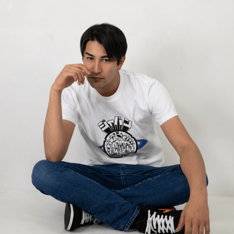生駒市 マンホールTシャツ（ポップ）