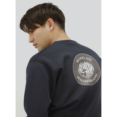 【数量限定】バックプリント 町田市 マンホールトレーナー（Sweatshirt）