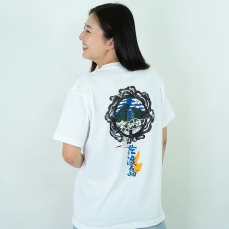 佐渡市 マンホールTシャツ（佐渡金山）